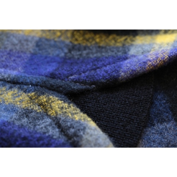 Yohji Yamamoto - AW02 Wool Flannel Dual-Zip Plaid Shirt/Jacket - Picture 13 of 15